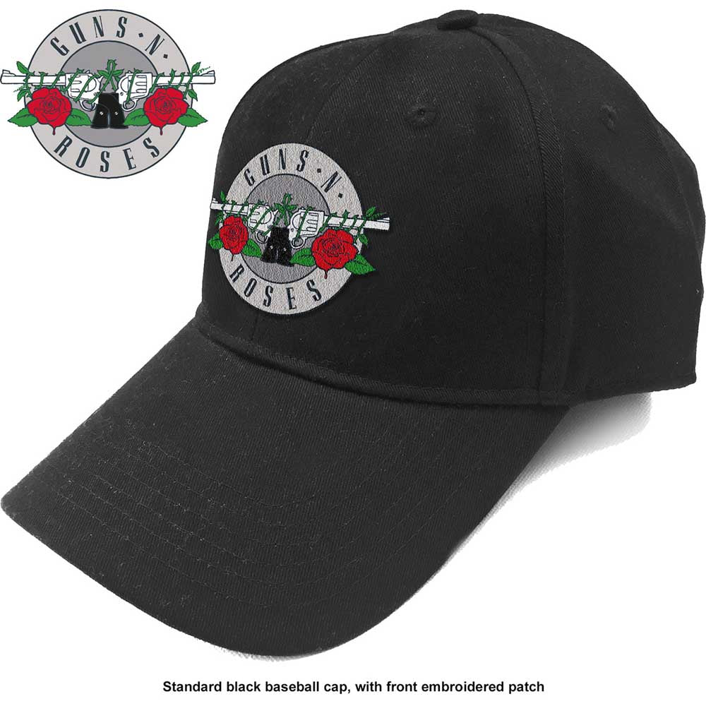 Guns 'n' Roses "Silver Circle Logo" Baseball Cap