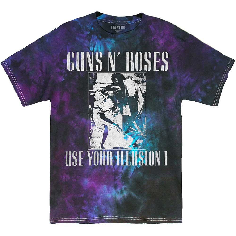 Guns 'n' Roses "Use Your Illusion Monochrome" Dye Wash T shirt
