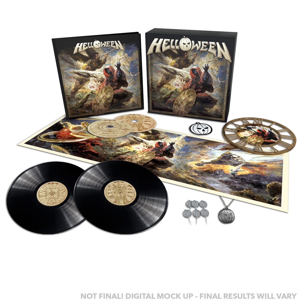 Helloween "Helloween" Super Deluxe 2x12" Vinyl / 2 CD Box Set