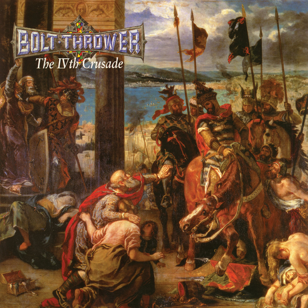 Bolt Thrower "The IVth Crusade" FDR Milky Clear Vinyl