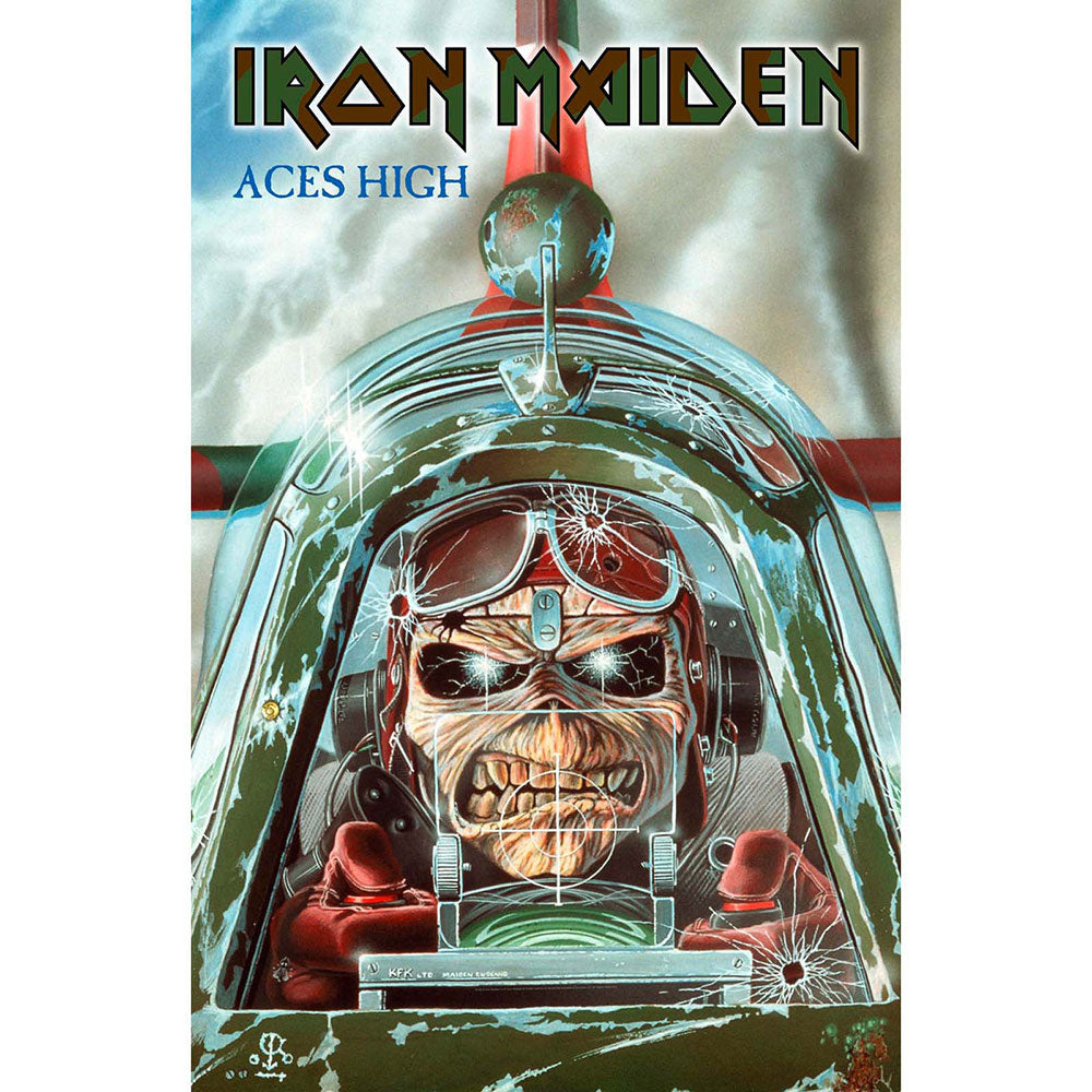 Iron Maiden "Aces High" Flag