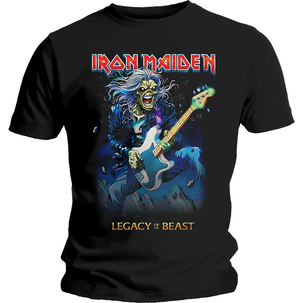 Iron Maiden "Eddie On Bass" T shirt