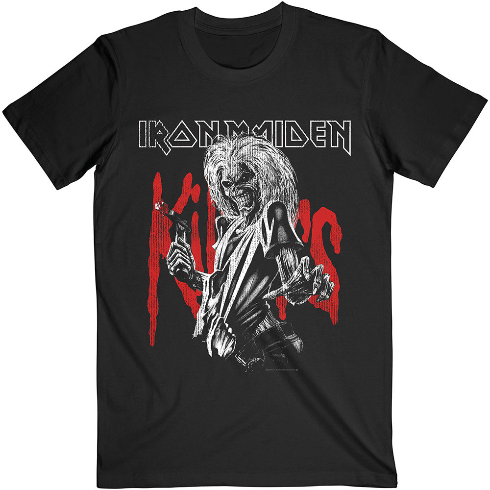 grey iron maiden t shirt