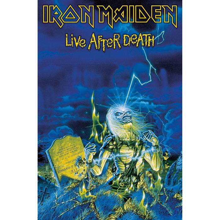 Iron Maiden "Live After Death" Flag