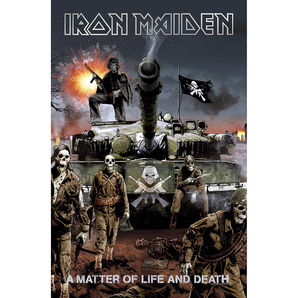 Iron Maiden "A Matter Of Life And Death" Flag