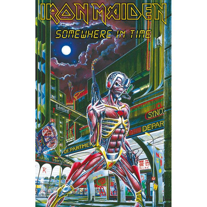 Iron Maiden "Somewhere In Time" Flag