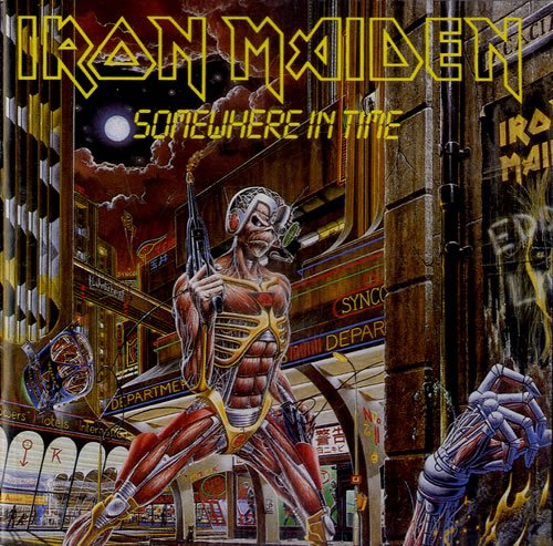 Iron Maiden "Somewhere In Time" Vinyl