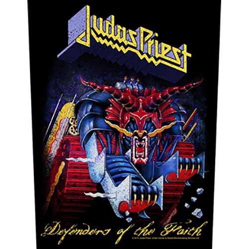Judas Priest "Defenders Of The Faith" Back Patch