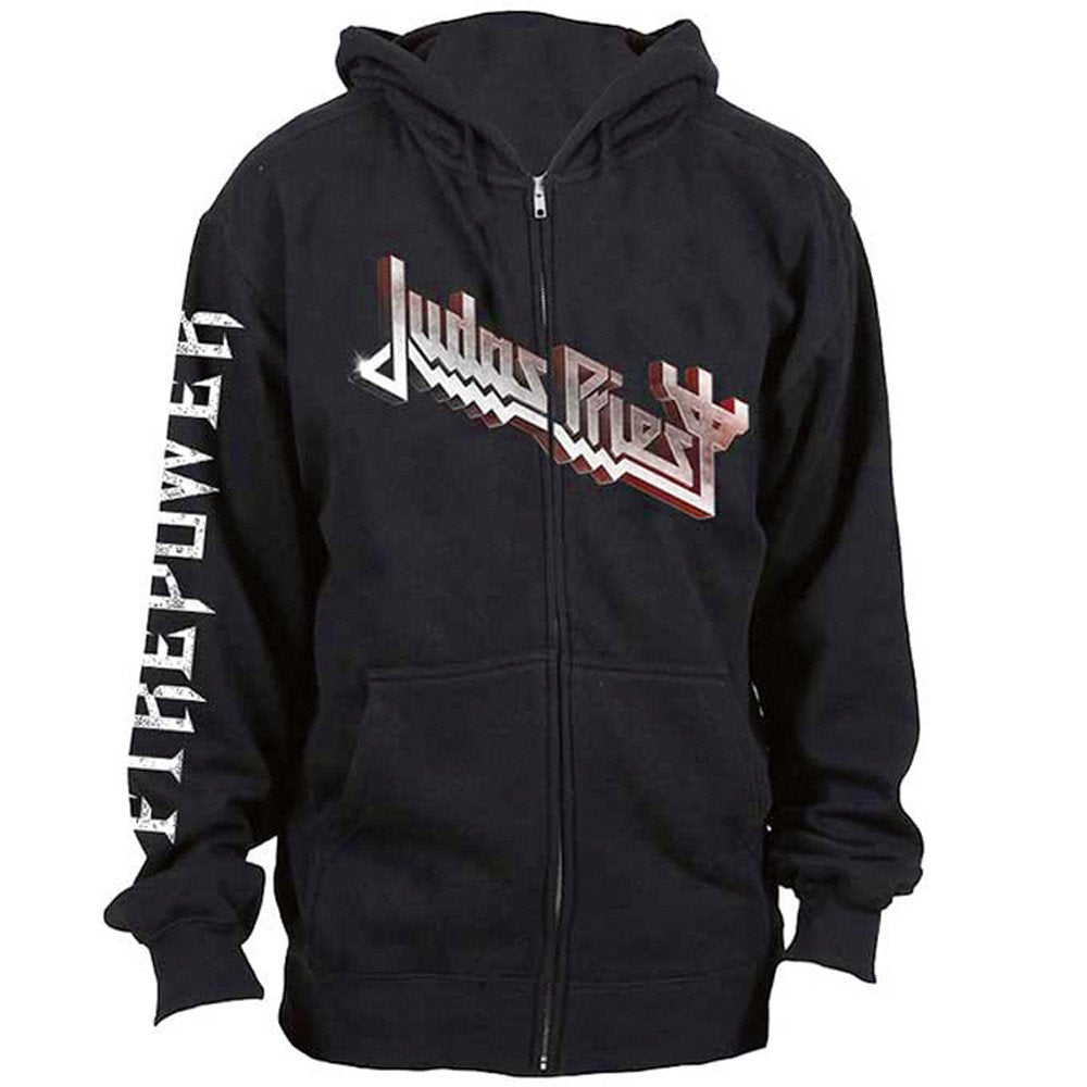 JUDAS PRIEST FIREPOWER HEAVY METAL BAND GRAPHIC 2024 HOODIE