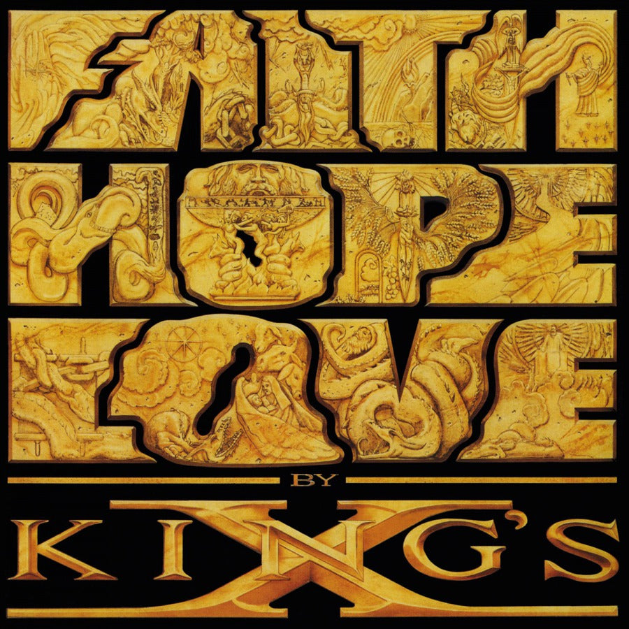 King's X "Faith Hope Love" 2x12" Black Vinyl