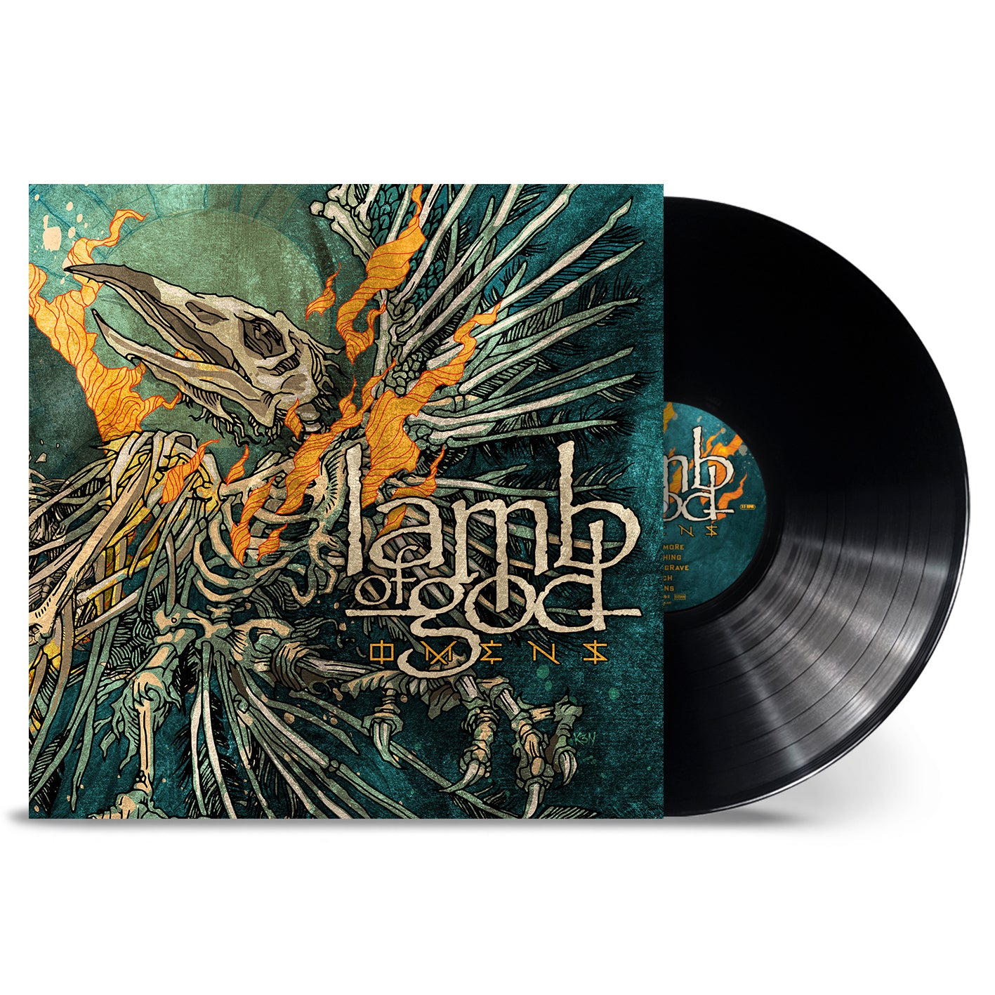 Lamb Of God "Omens" Black Vinyl