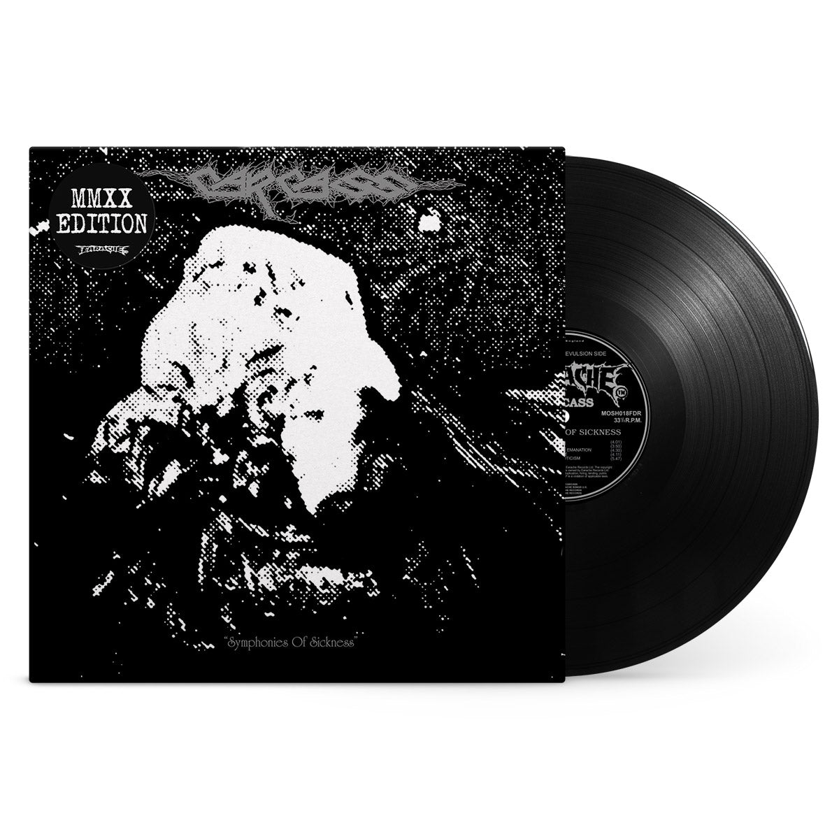 Carcass "Symphonies Of Sickness MMXX" FDR Black Vinyl