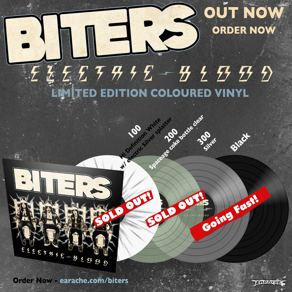 Biters "Electric Blood" Limited Edition Colour Vinyl