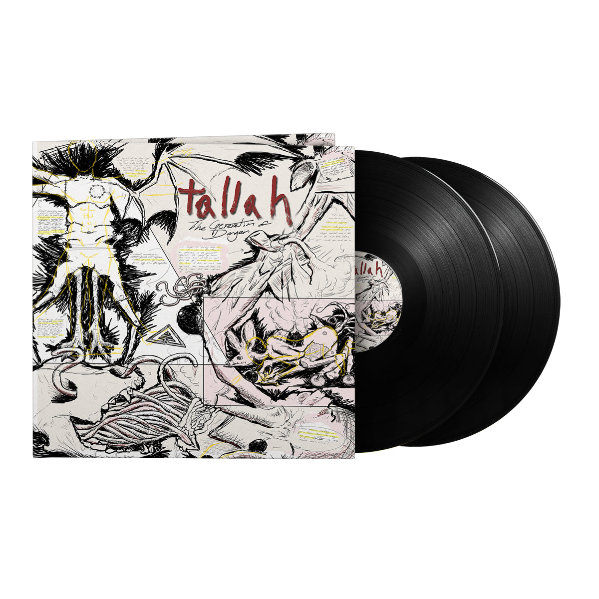 Tallah "The Generation Of Danger" Gatefold 2x12" Black Vinyl