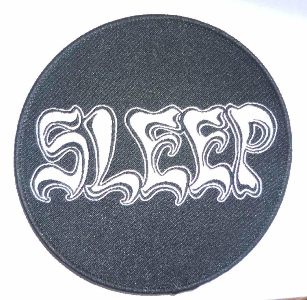 Sleep "Logo" Woven Patch