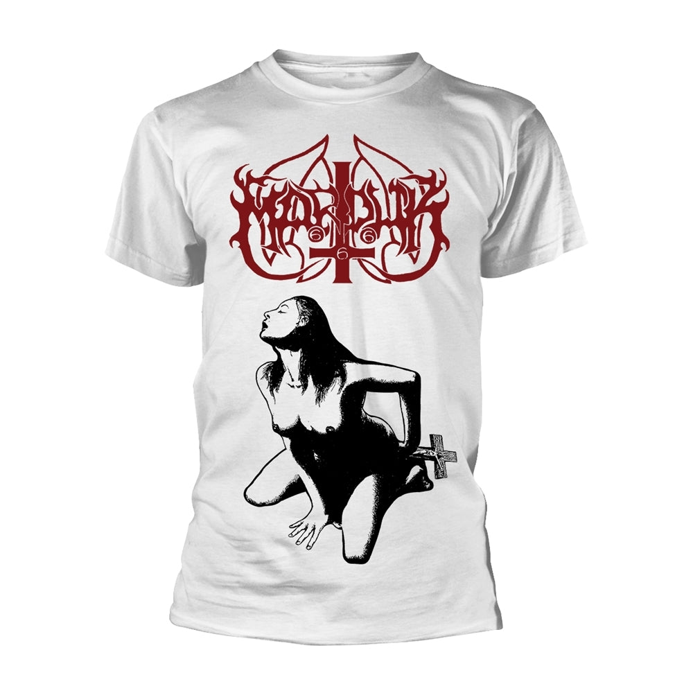 Marduk "Fuck Me Jesus" White T shirt