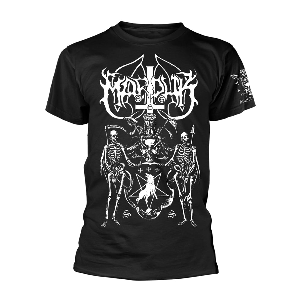 Marduk "Serpent Sermon" Black T shirt w/ Sleeve Print