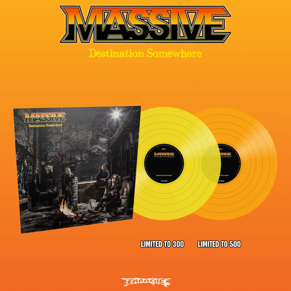 Massive "Destination Somewhere" Ltd Edition Colour Vinyl - WEBSTORE EXCLUSIVE