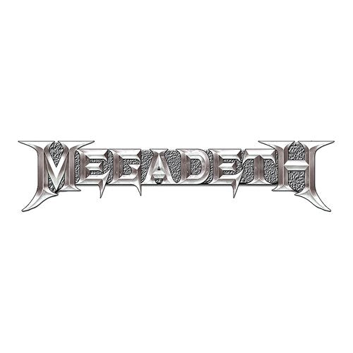 Megadeth "Chrome Logo" Pin Badge