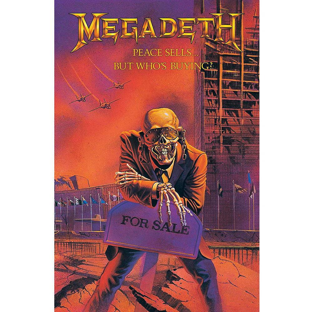 Megadeth "Peace Sells" Flag