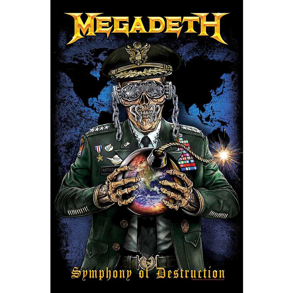 Megadeth "Symphony Of Destruction" Flag