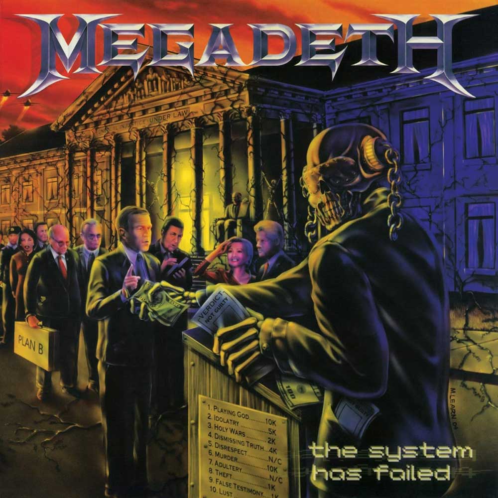 Megadeth "The System Has Failed" Digipak CD