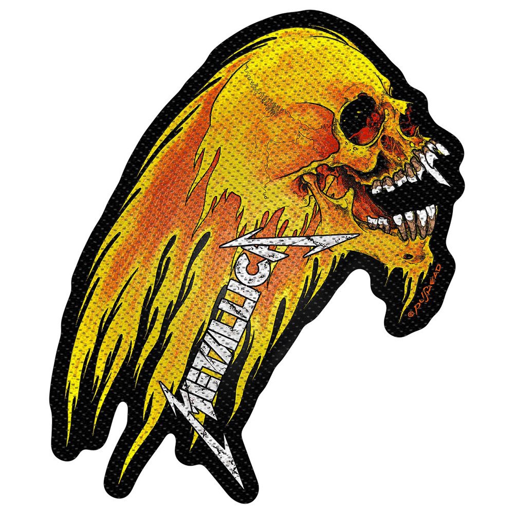 Metallica "Flaming Skull" Patch