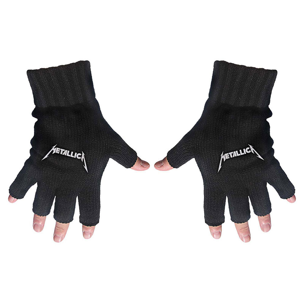 Metallica "Logo" Fingerless Gloves