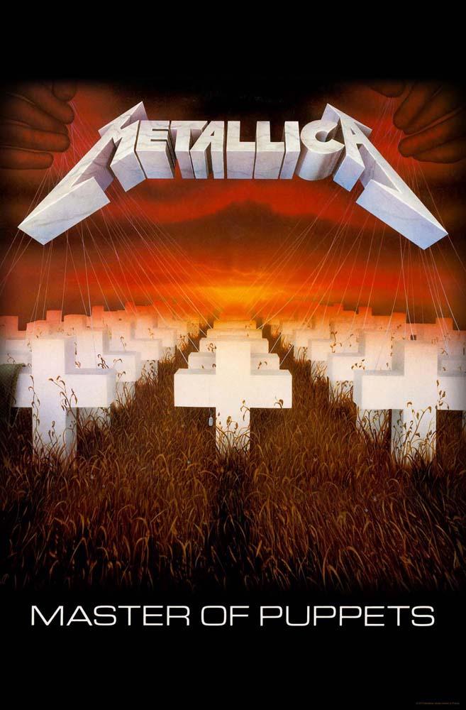 Metallica "Master Of Puppets" Flag