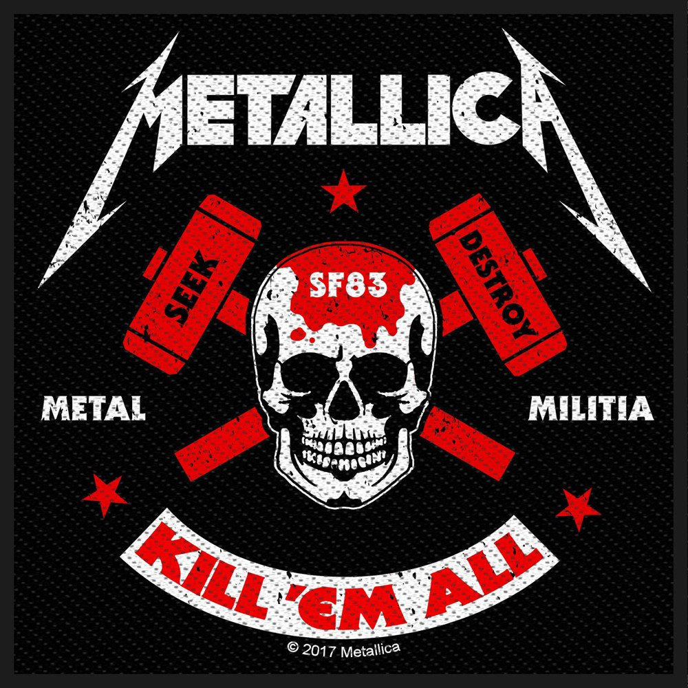 Metallica "Metal Militia" Patch