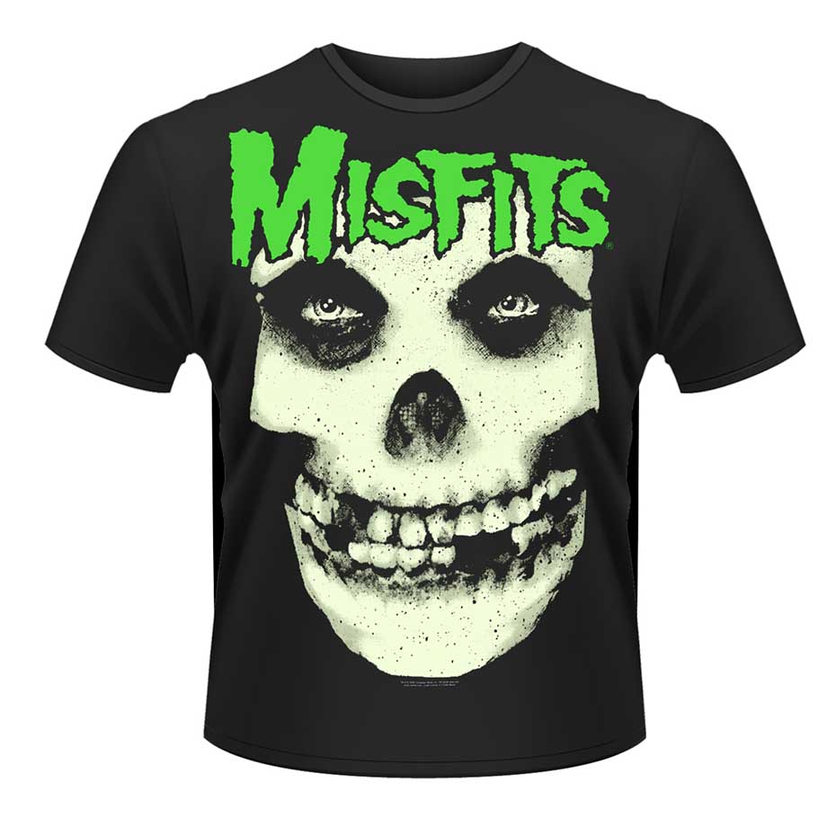 Misfits "Glow Jurek Skull" T shirt