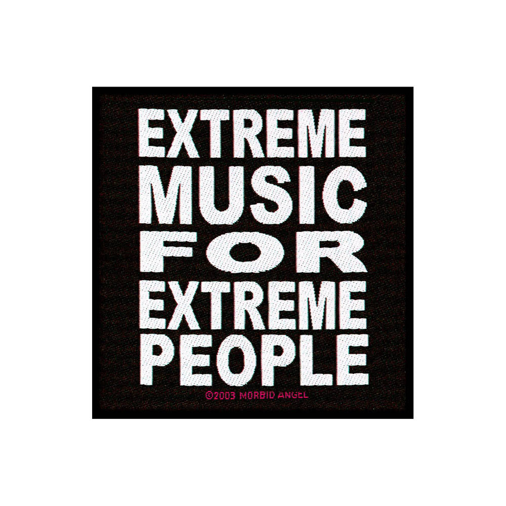 Morbid Angel "Extreme Music For Extreme People" Woven Patch