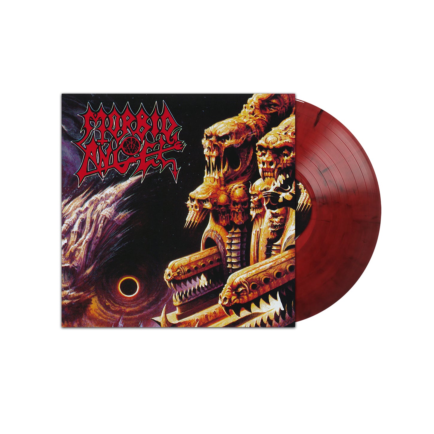 Morbid Angel "Gateways To Annihilation" Red / Black Marble Vinyl
