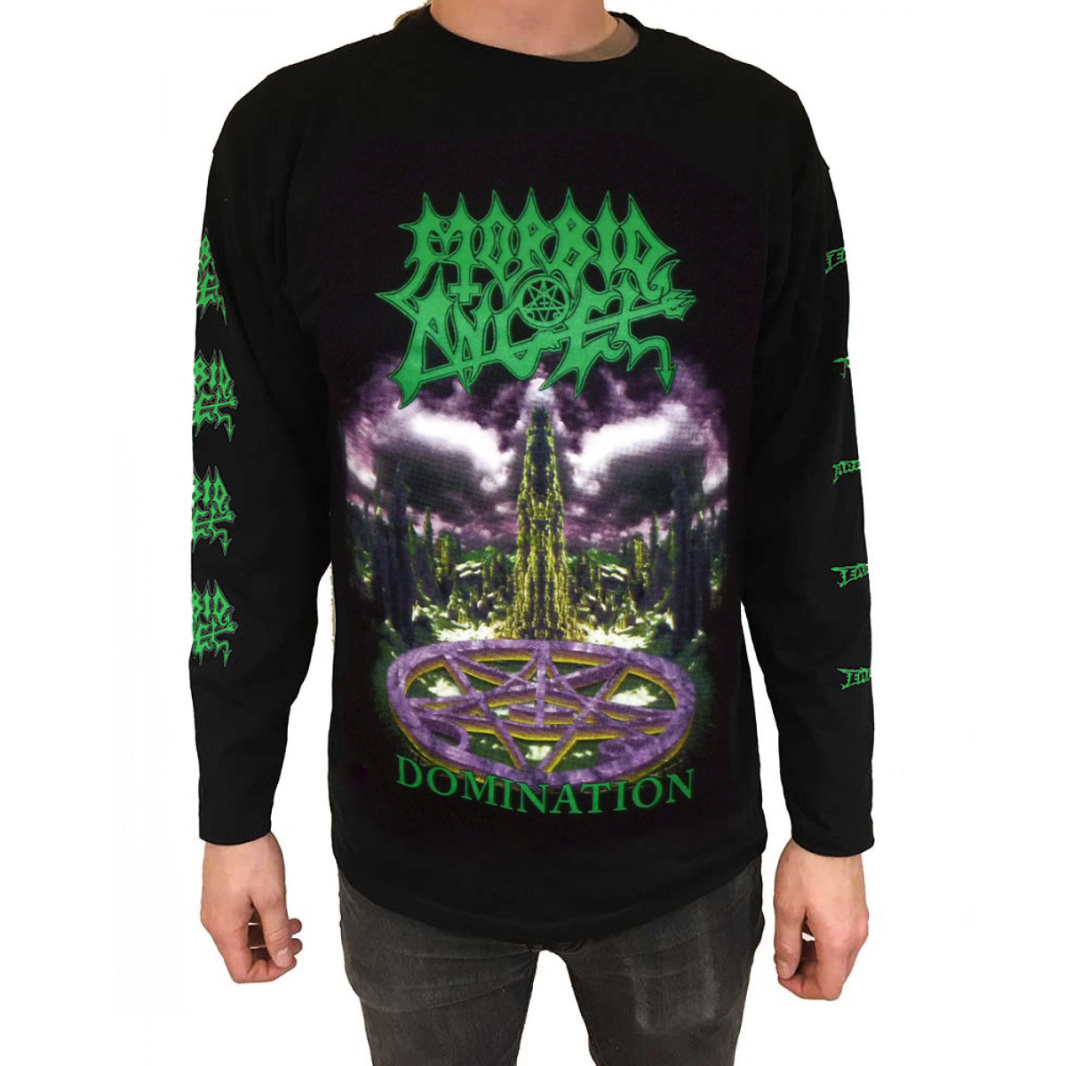 Morbid Angel "Domination" Long Sleeve T-shirt