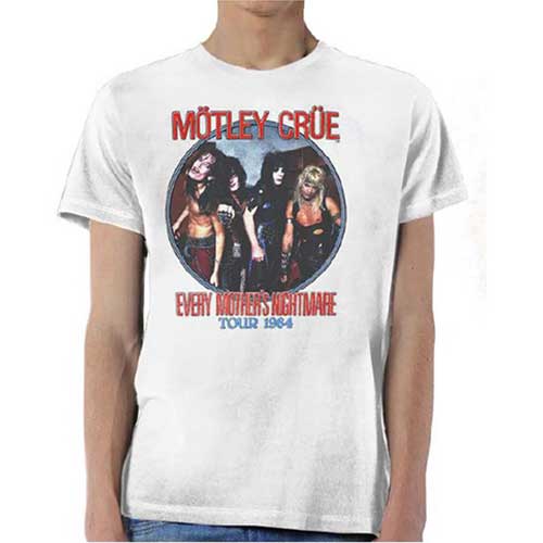 Motley Crue "Every Mother's Nightmare Tour 1984" T shirt
