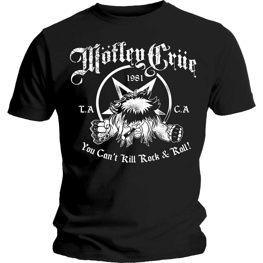 Motley Crue "You Can't Kill Rock & Roll" T shirt