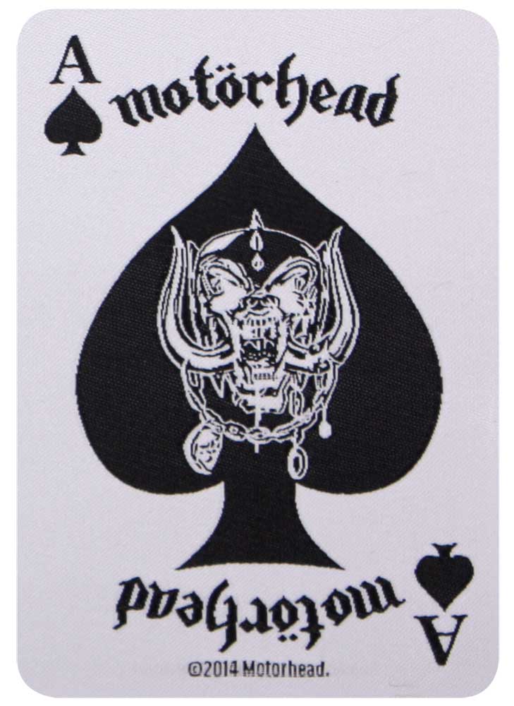 Motorhead "Ace Of Spades Card" Patch