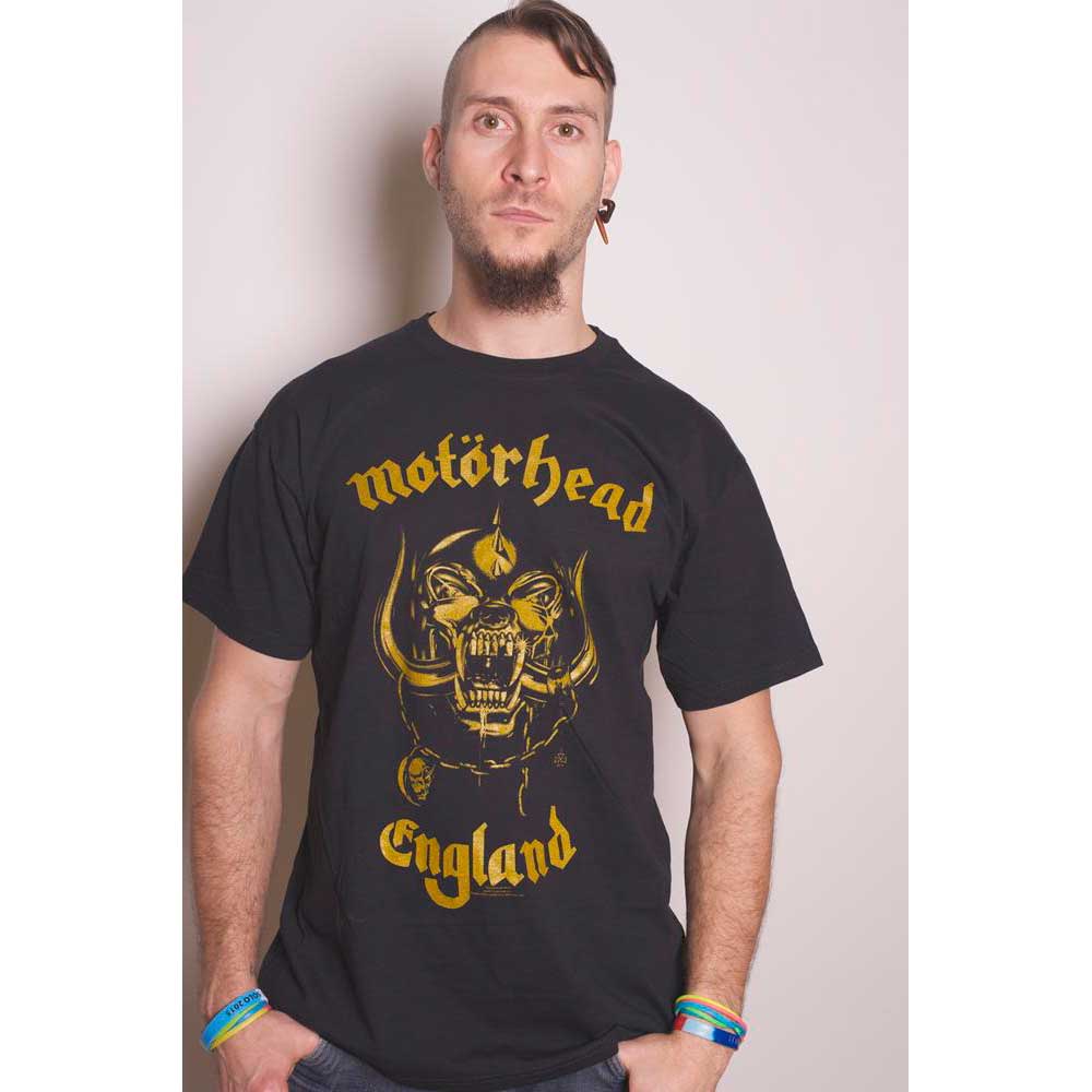Motorhead "England Classic Gold" T shirt