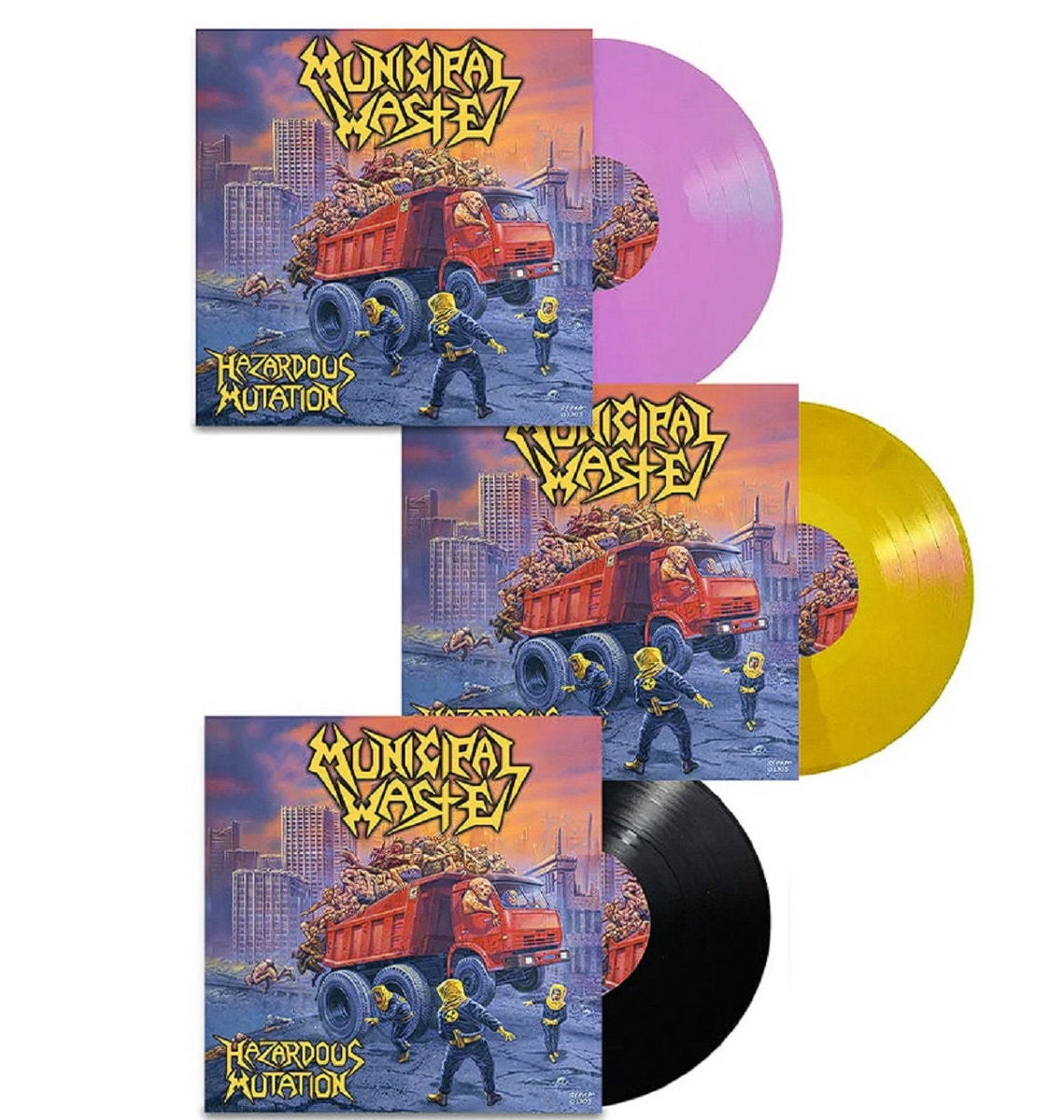 Municipal Waste "Hazardous Mutation" Limited Edition Vinyl