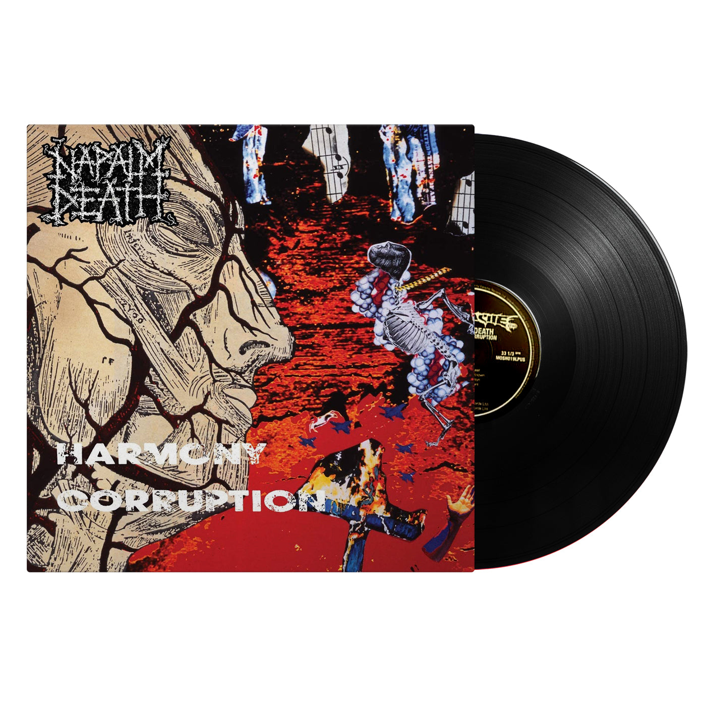 Napalm Death "Harmony Corruption" Black Vinyl