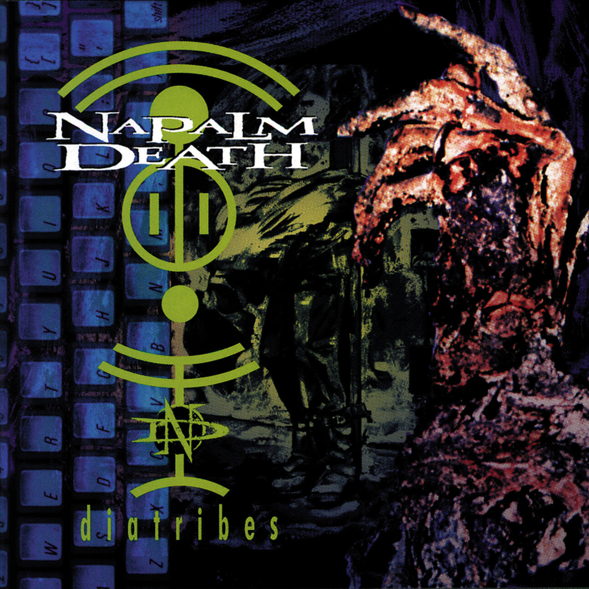 Napalm Death "Diatribes" Black Vinyl
