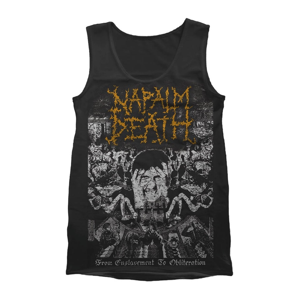 Napalm Death "From Enslavement To Obliteration" Men's Vest