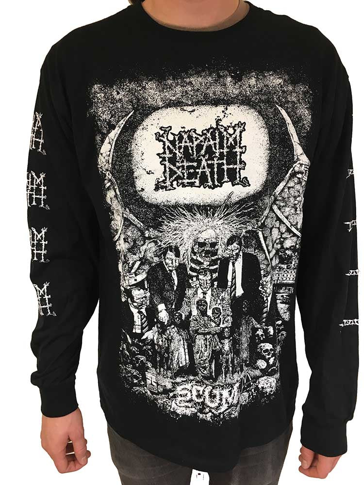 Napalm Death "Scum" Long Sleeve T shirt