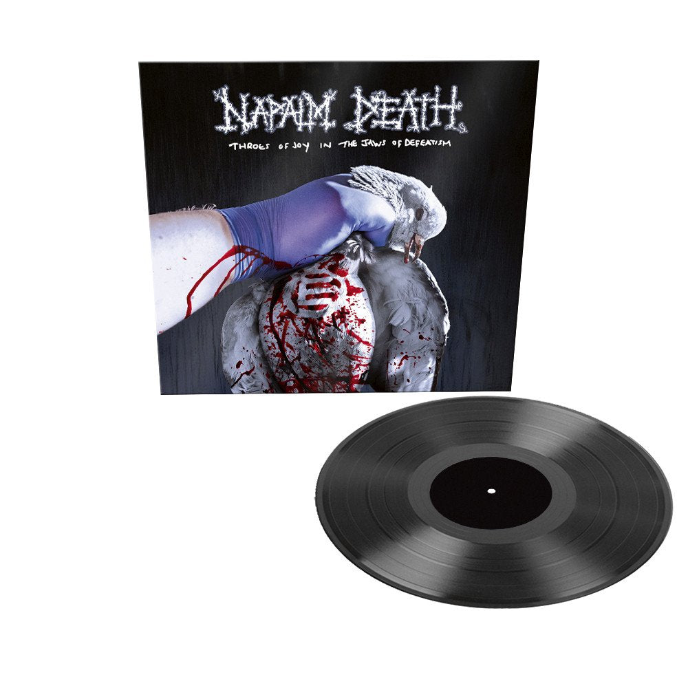 Napalm Death "Throes Of Joy In The Jaws Of Defeatism" Black Vinyl w/ Poster