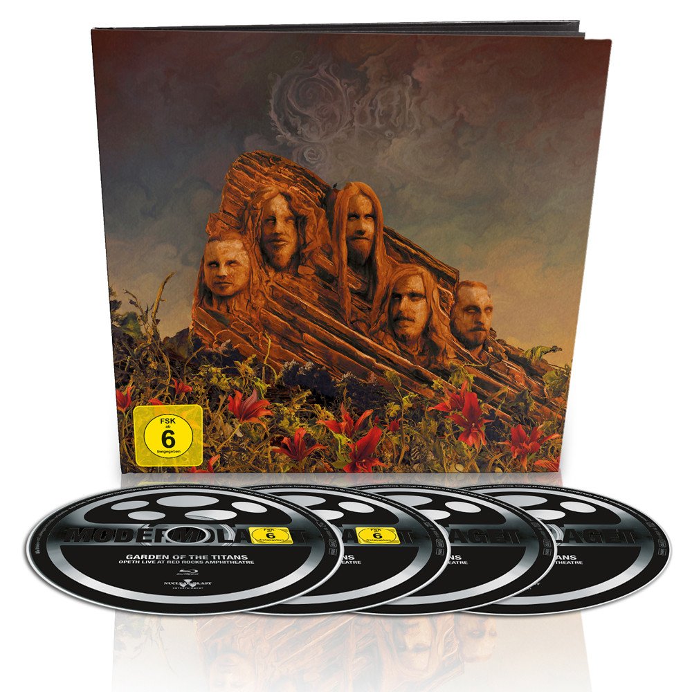 Opeth "Garden Of The Titans (Live)" DVD/ Blu-Ray / 2CD Earbook