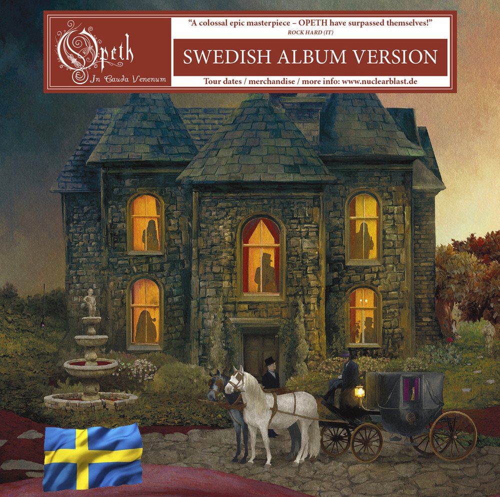 Opeth "In Cauda Venenum" CD (Swedish Version)