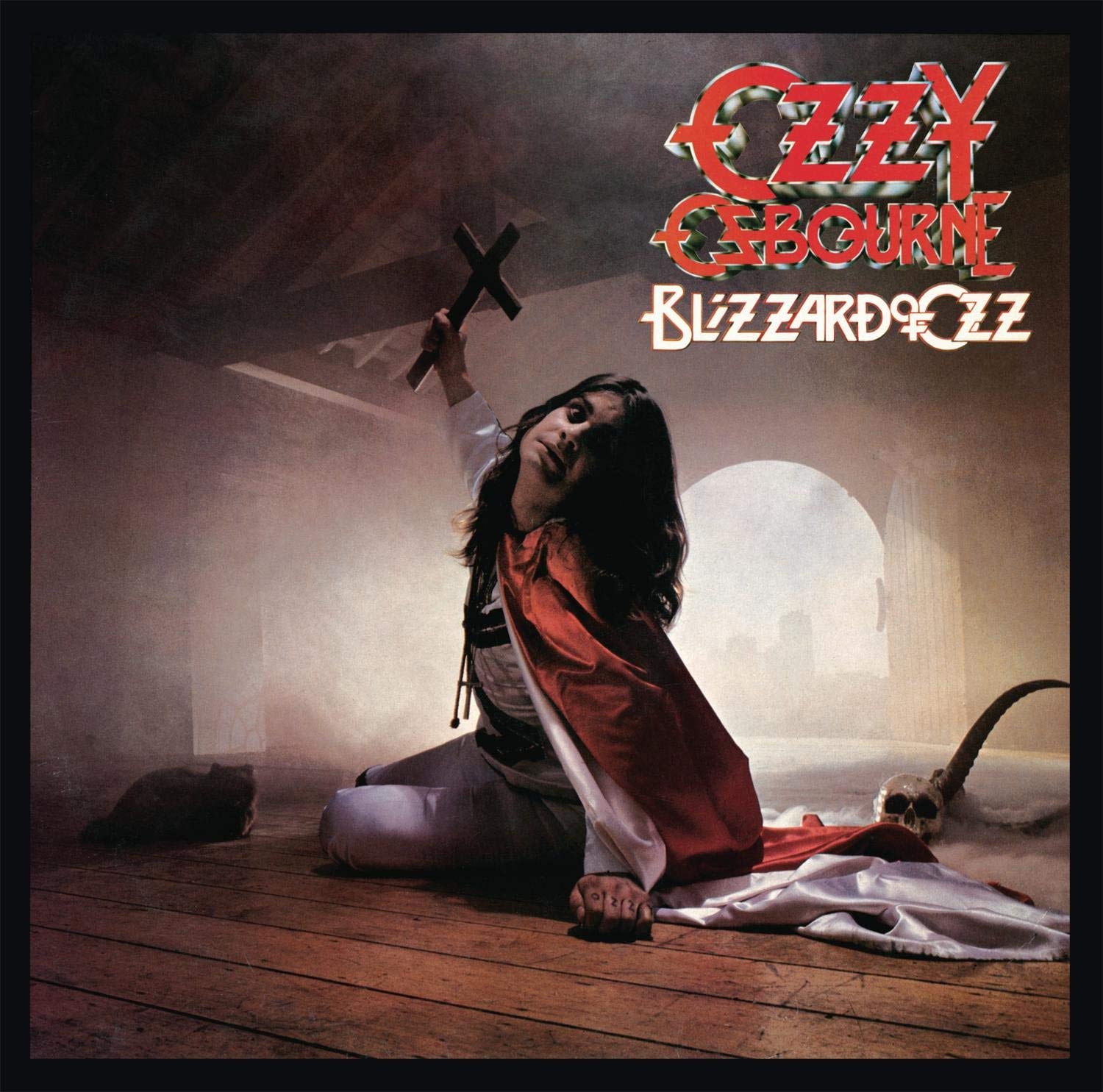 Ozzy Osbourne "Blizzard Of Ozz" Silver / Red Vinyl