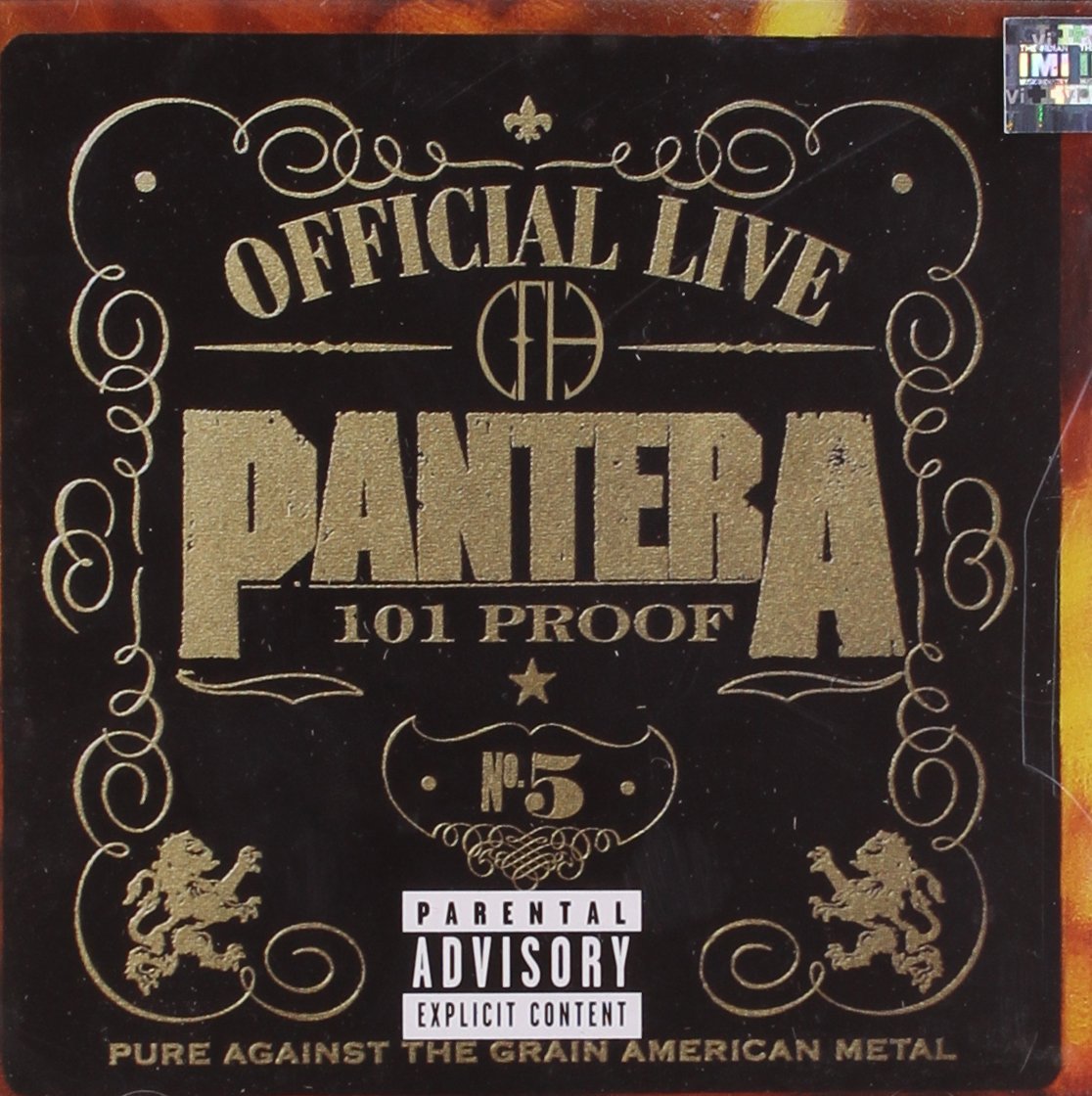 Pantera "Official Live: 101 Proof" CD