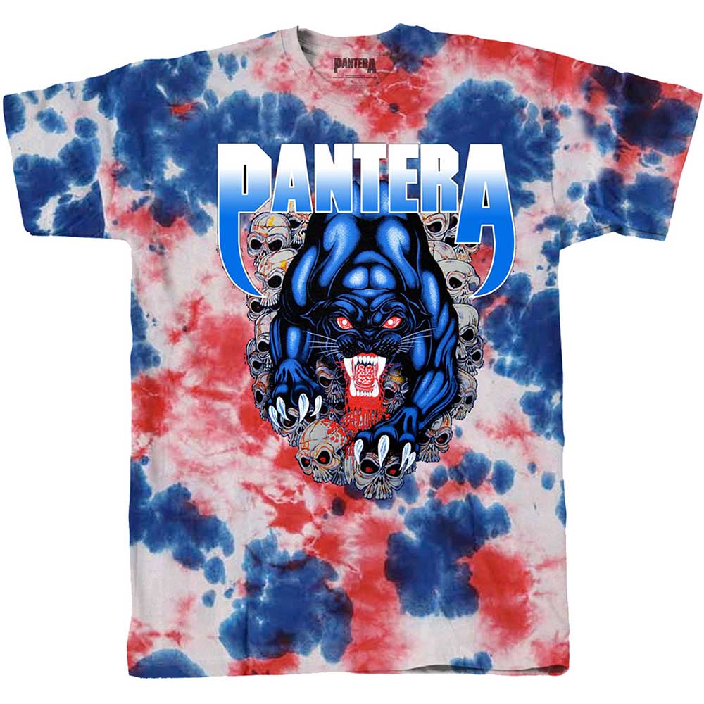 Pantera "Panther" Dye Wash T shirt