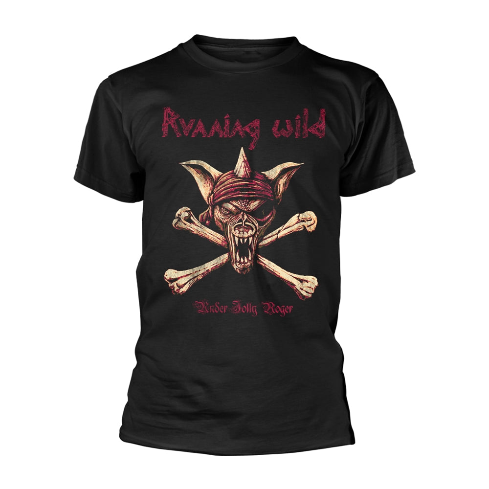 Running Wild "Under Jolly Roger Crossbones" T shirt